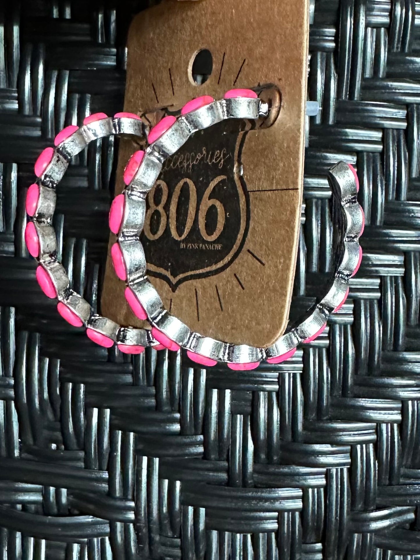 Pink Hoops