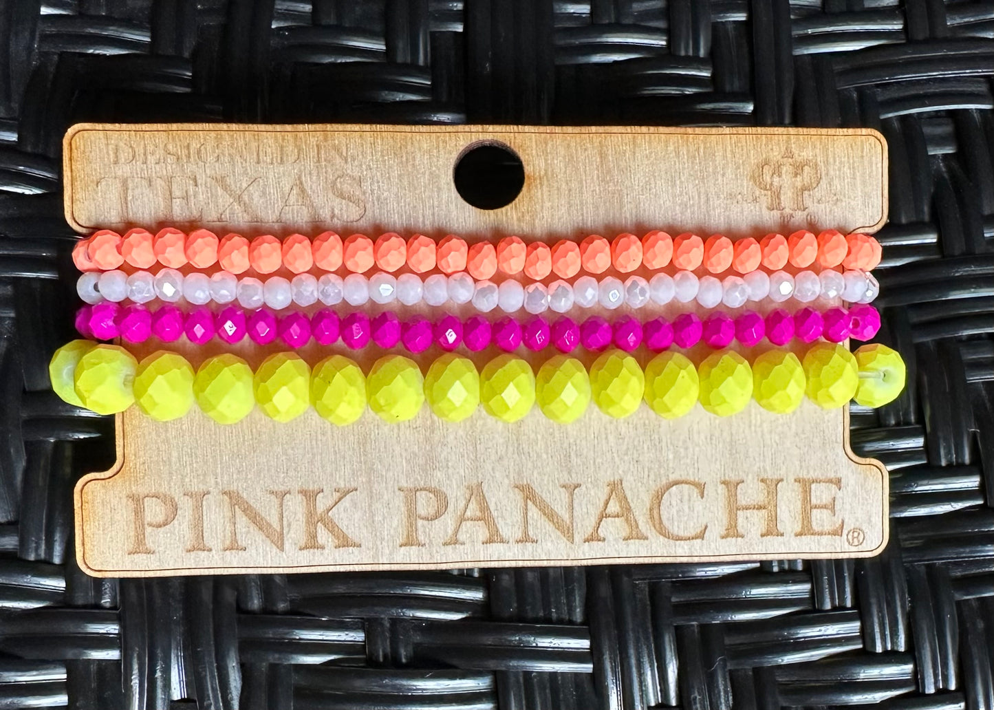 Pink Panache Bracelet Stack (Neon 4)