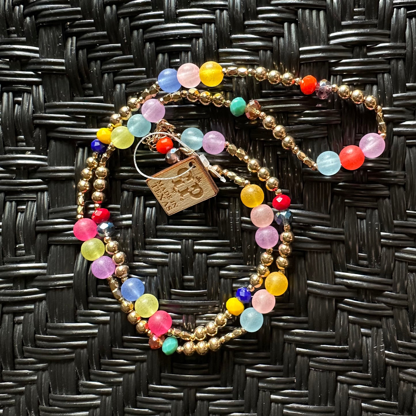 Pink Panache Colorful Beaded Necklace