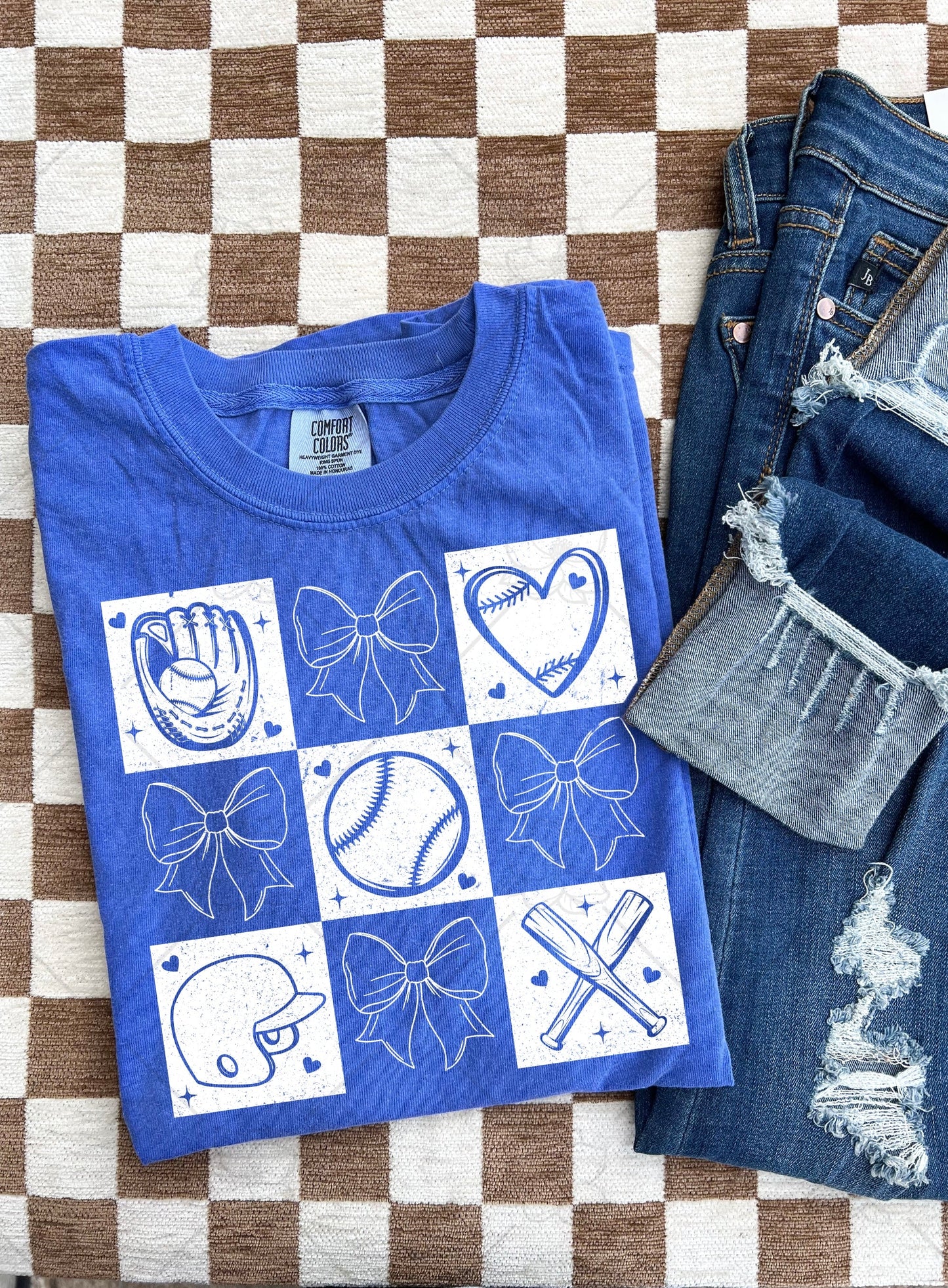 Baseball Bow Tee - Deal