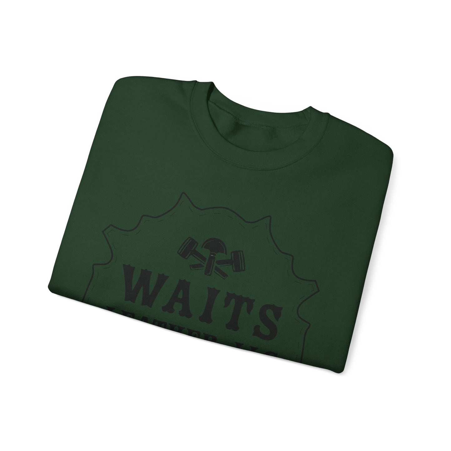 WAITS LEATHER LLC Unisex Heavy Blend™ Crewneck Sweatshirt