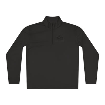 Waits Leather Unisex Quarter-Zip Pullover