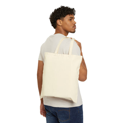 Waits Leather Cotton Canvas Tote Bag