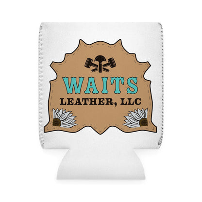 Waits Leather Can Cooler Sleeve