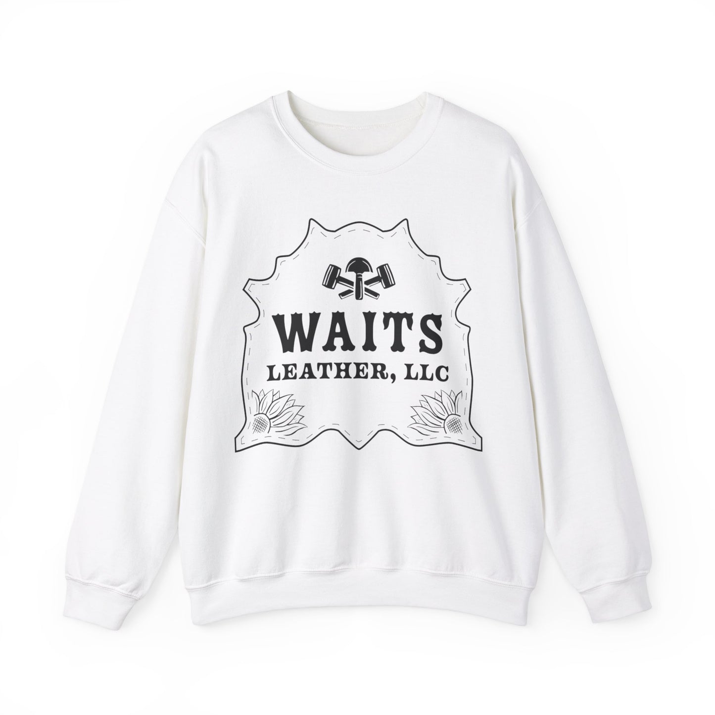 WAITS LEATHER LLC Unisex Heavy Blend™ Crewneck Sweatshirt