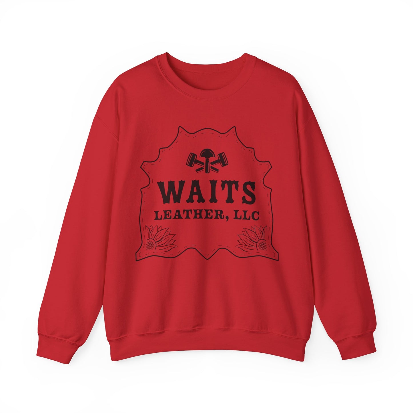 WAITS LEATHER LLC Unisex Heavy Blend™ Crewneck Sweatshirt