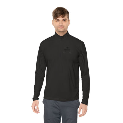 Waits Leather Unisex Quarter-Zip Pullover