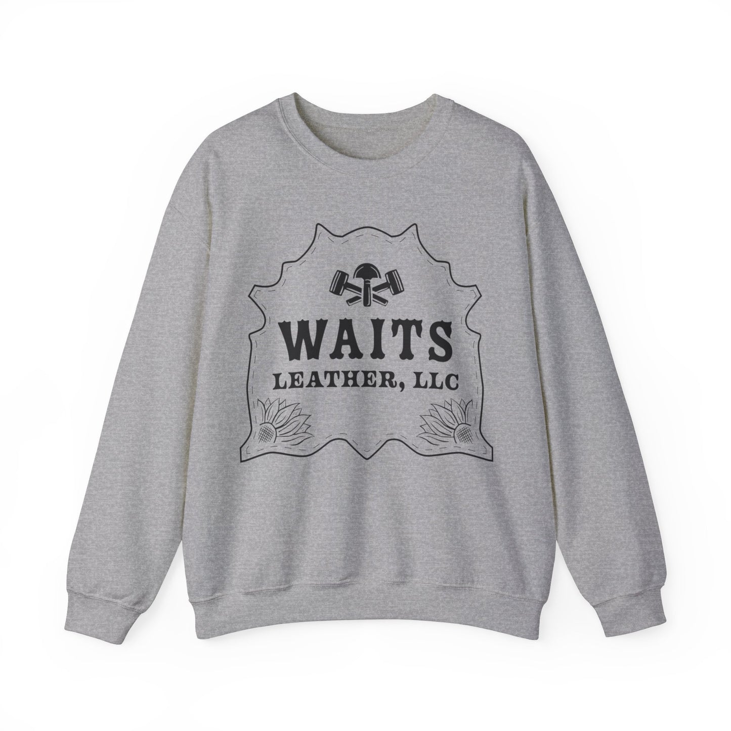 WAITS LEATHER LLC Unisex Heavy Blend™ Crewneck Sweatshirt