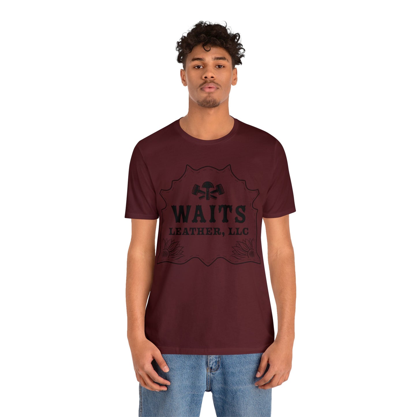 Waits Leather, LLC Unisex Jersey Short Sleeve Tee