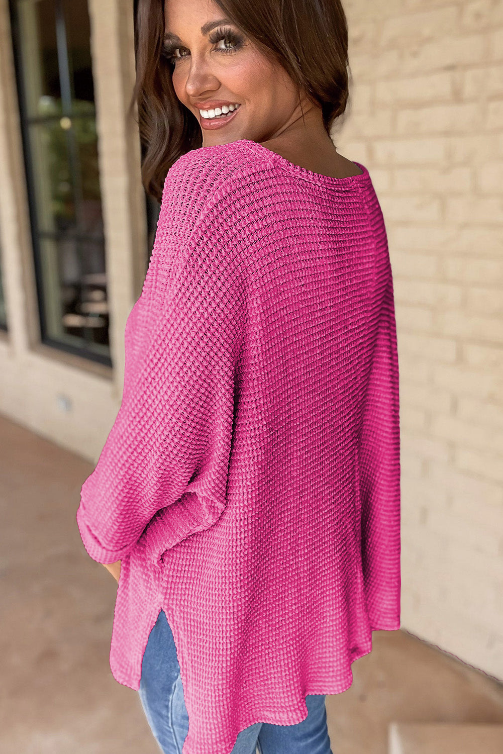 Waffle Knit Rose