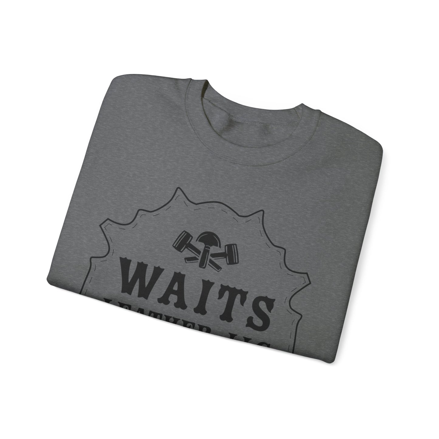 WAITS LEATHER LLC Unisex Heavy Blend™ Crewneck Sweatshirt