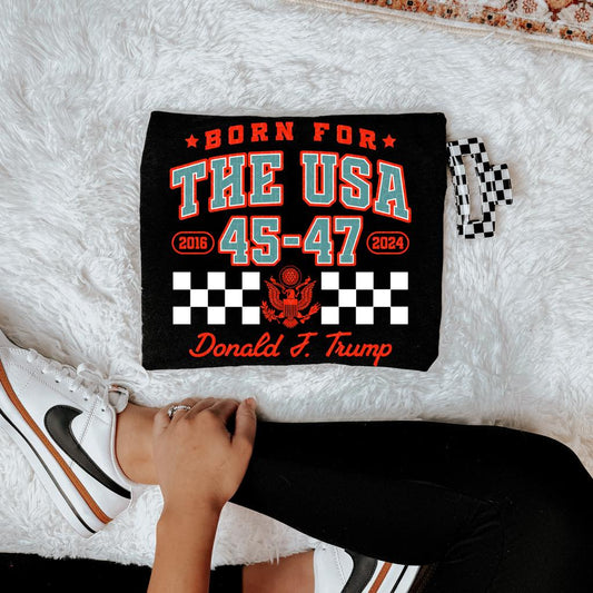 Born For The USA - Front Only - Multiple Styles