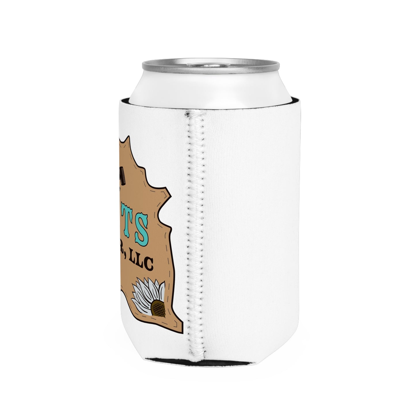 Waits Leather Can Cooler Sleeve